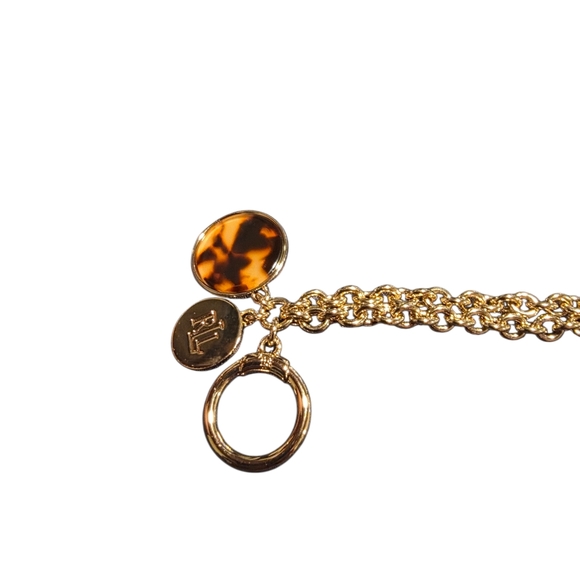New Ralph Lauren Gold and Tortoiseshell Bracelet - Picture 3 of 5